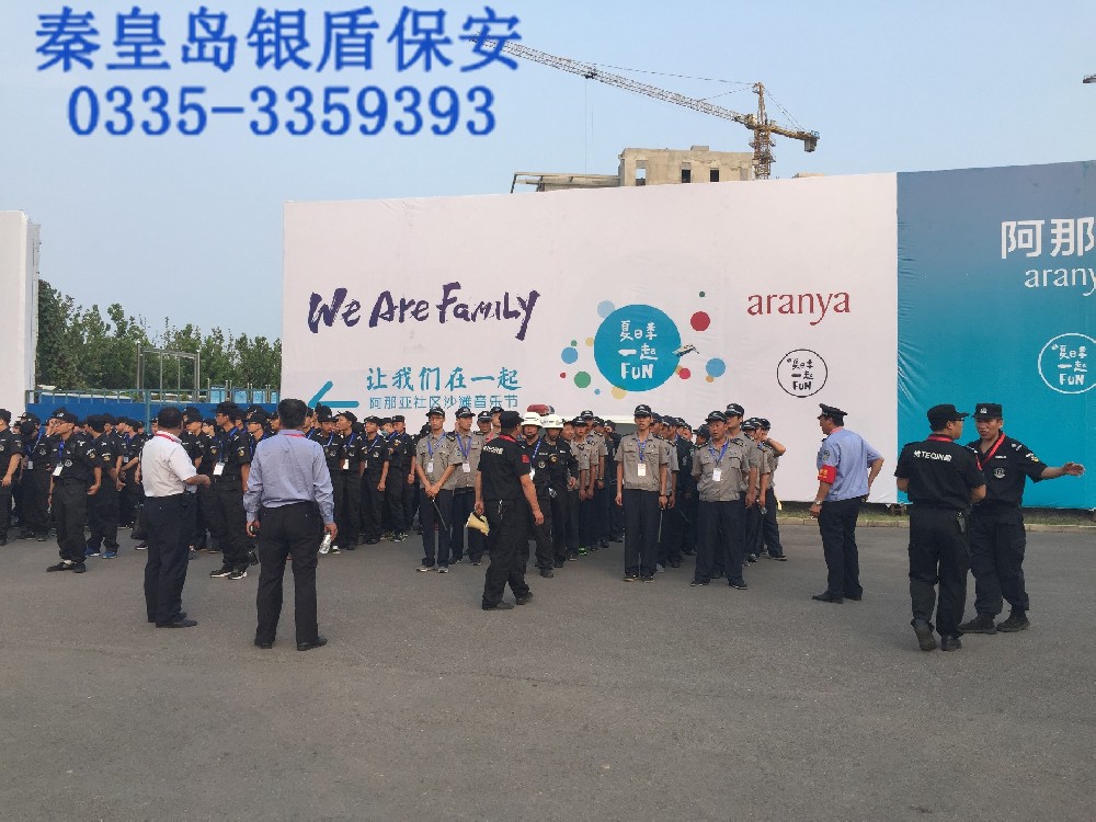 阿那亚群星演唱会安保服务